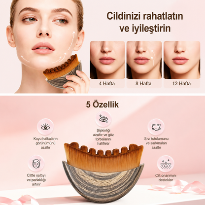 Purevia Ergonomik Yüz Fırçası
